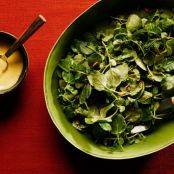 Watercress Salad With Warm Mustard Dressing