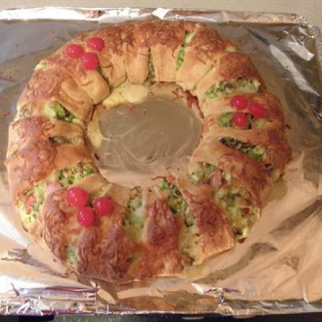 Easy Baked Cheese & Vegetable Twist