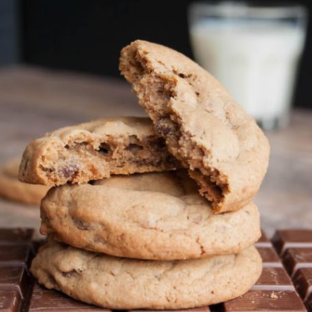 Malted Milk Chocolate Chip Cookies - The Merchant Baker