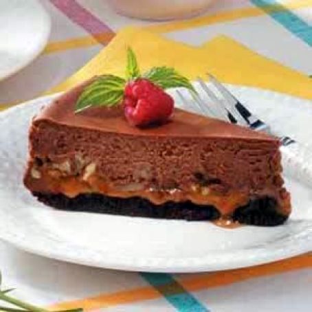 Caramel Fudge Cheesecake
