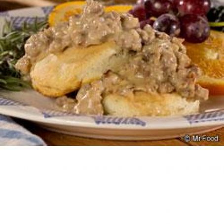 Rosemary Biscuits & Country Gravy