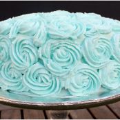 Fluffy White Cake with Vanilla Buttercream