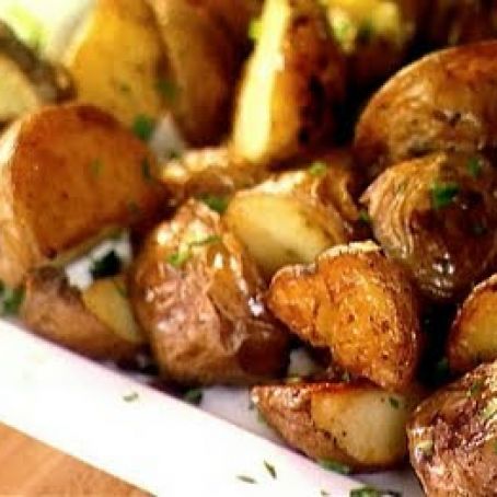 Potatoes, Grilled Garlic