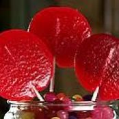 Cherry Lollipops