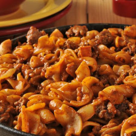Beef & Cheese Skillet