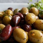 Anchovy-Marinated Olives