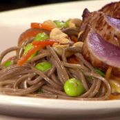 SOBA NOODLES-EDAMAME-PEANUTS