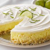 Coconut Crusted Key Lime Cheesecake