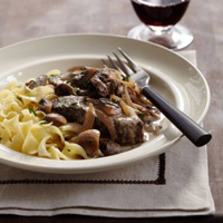 Beef Stroganoff