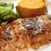 Balsamic-Honey Glazed Salmon