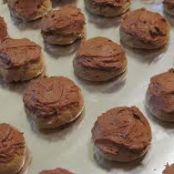 Frosted Sour Cream Chocolate Drops