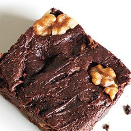 Brownies - Classic Fudge-Walnut (Cooking Light)