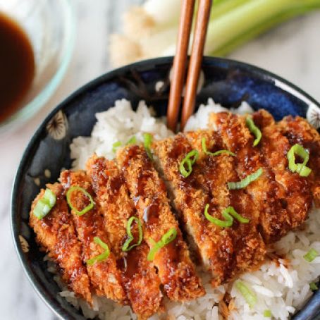 CUTLETS****Japanese-Style Crispy Pork with Tonkatsu Sauce