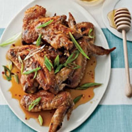 Honey-Chile Chicken Wings