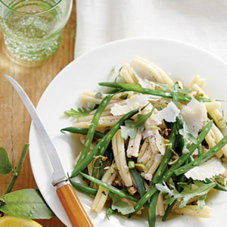 Green Bean Pasta Salad with Lemon-Thyme Vinaigrette