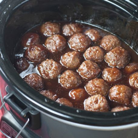 Slow Cooker Party Meatballs Recipe