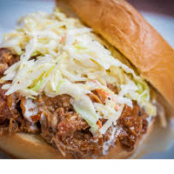 Grilled Pork Shoulder Sandwich