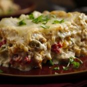 Slow Cooker Lasagna Alfredo