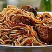 Spaghetti with Turkey Meatballs