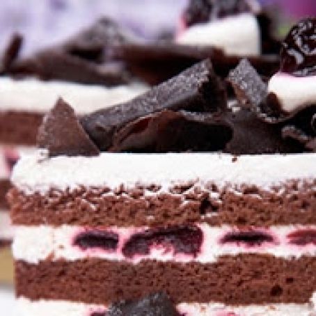 Desert, Cake, (Healthier): 5-Layer Chocolate Dessert