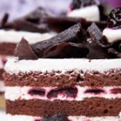 Desert, Cake, (Healthier): 5-Layer Chocolate Dessert