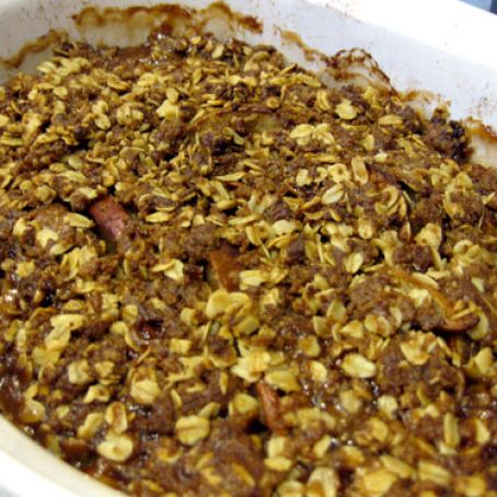 Apple Pear Oatmeal Crisp