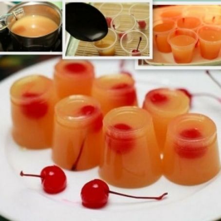 Pineapple Upside Down Shot