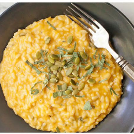 Sage Butter & Pumpkin Risotto