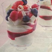 Dessert: Star Spangled Cheesecake Mousse