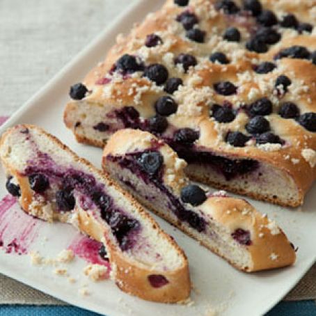 Blueberry Focaccia