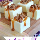 Easy Turtle Cheesecake Fudge