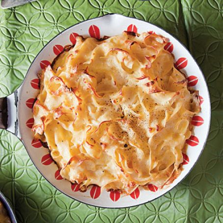 Lokshen Kugel, Savory Noodle Kugel