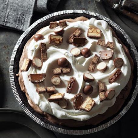 Chocolate Candy Bar Pie