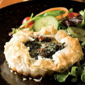 Crispy Phyllo Spinach Tartlets