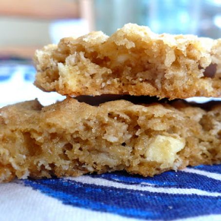Crispy-Chewy Salted White Chocolate Oatmeal Cookies