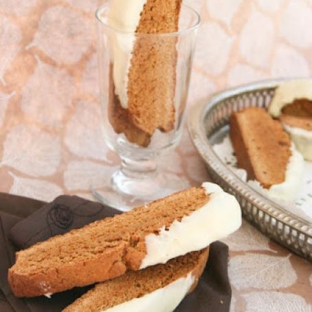 Gingerbread Biscotti