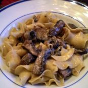 Portobello Mushroom Stroganoff