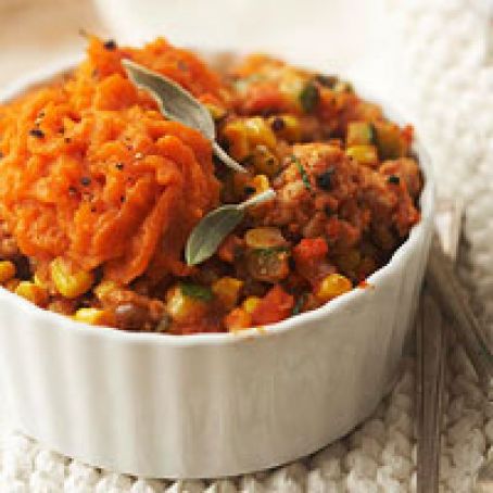 Turkey and Sweet Potato Shepherd's Pie
