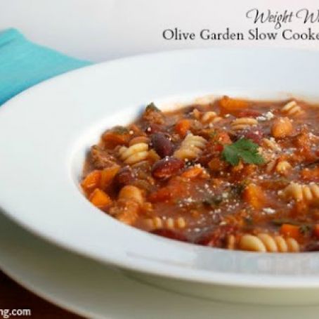 Crockpot Pasta Fagioli