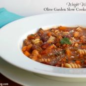 Crockpot Pasta Fagioli