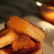 Mascarpone-stuffed French Toast with Orange Compote