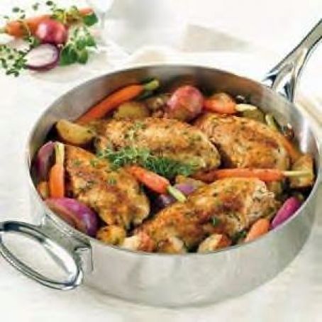 Swanson Pan Sauteed Chicken with vegetables & Herbs