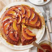 Peach Upside-Down Cake