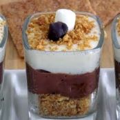 S'Mores Cheesecake Dessert Shots