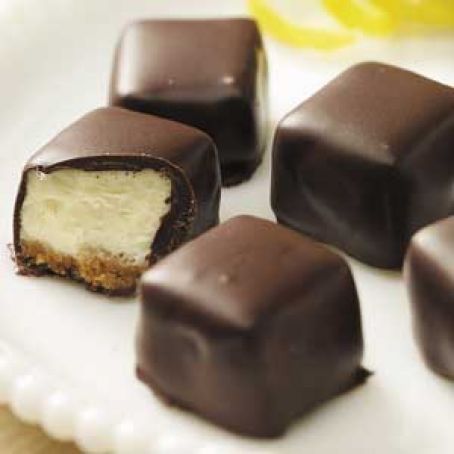 Chocolate-Covered Cheesecake Squares Recipe