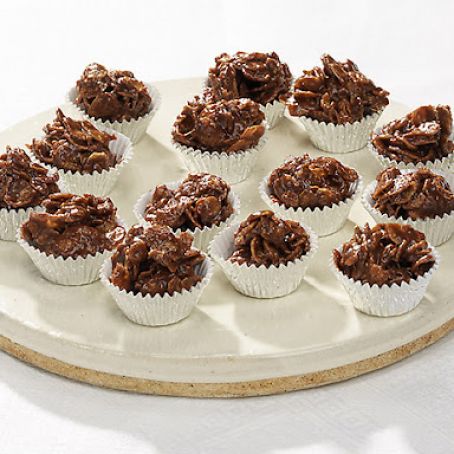 Chocolate Caramel Crispy Cakes*