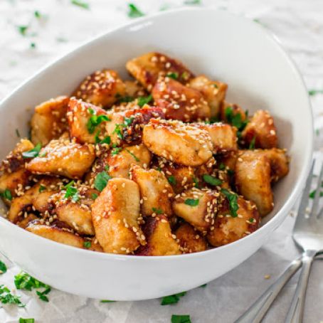 Sesame Garlic Chicken