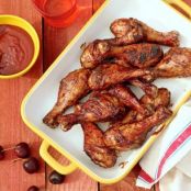 Cherry BBQ Chicken Drumsticks