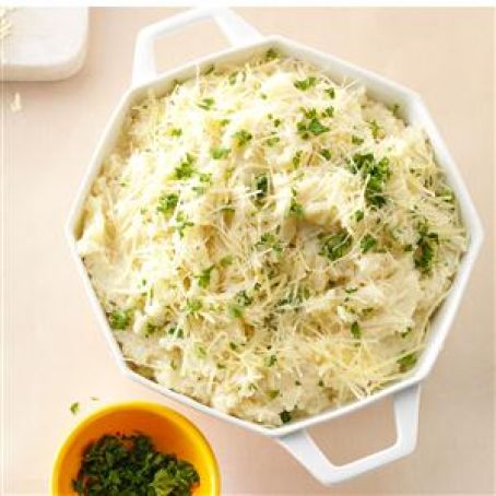 Mashed Cauliflower with Parmesan Recipe