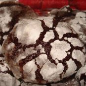 Cookies: Devil's Chocolate Crinkle Cookies